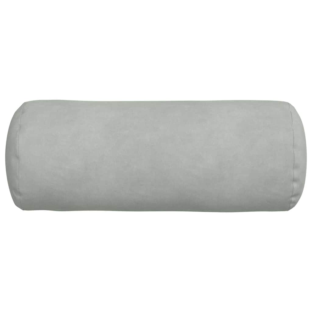 Cuscini a rullo 2 pcs Grigio chiaro Ø 15 x 40 cm | homemem39