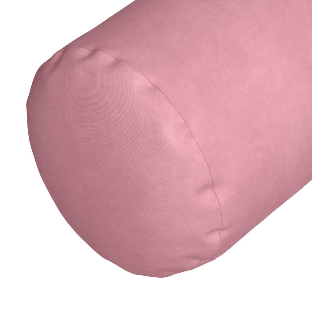 Cuscini a rullo 2 pcs Rosa Ø 15 x 40 cm Tessuto in Cords | homemem39