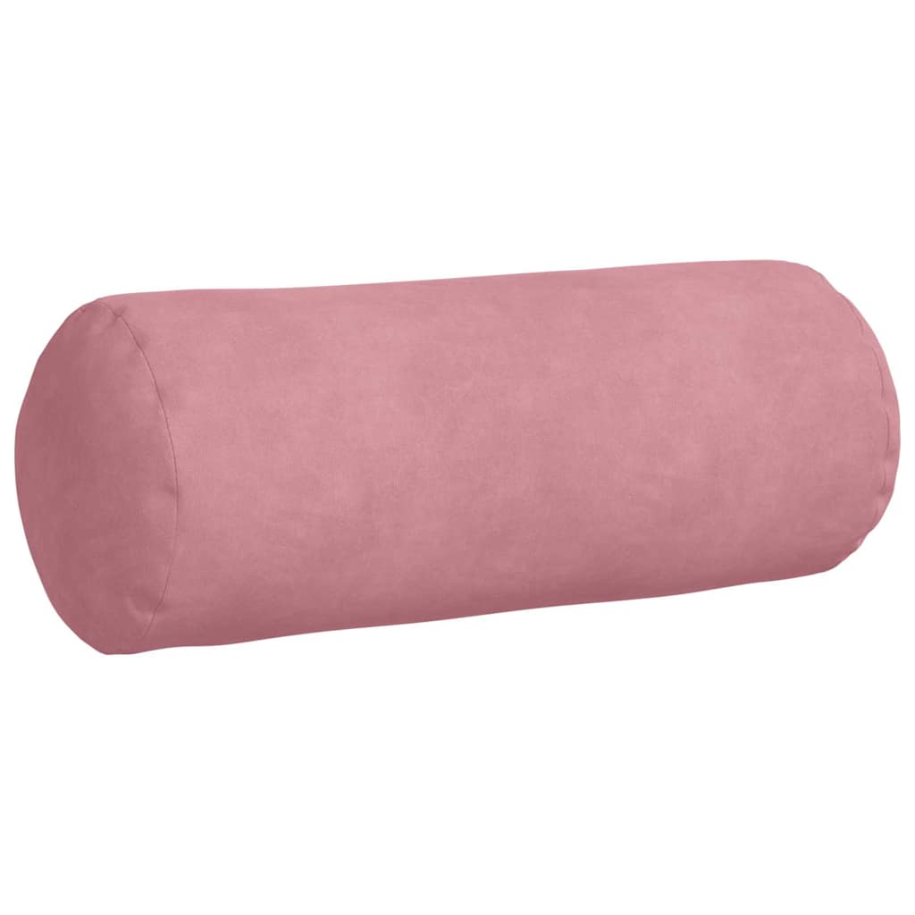 Cuscini a rullo 2 pcs Rosa Ø 15 x 40 cm Tessuto in Cords | homemem39