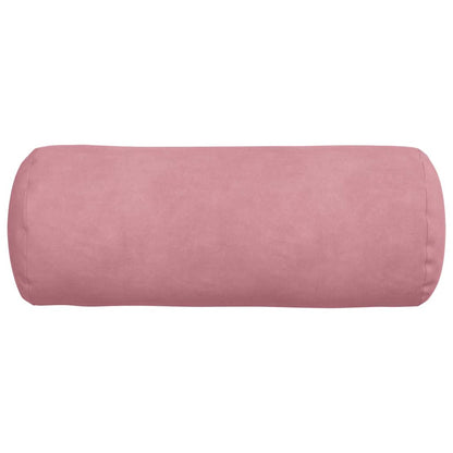 Cuscini a rullo 2 pcs Rosa Ø 15 x 40 cm Tessuto in Cords | homemem39