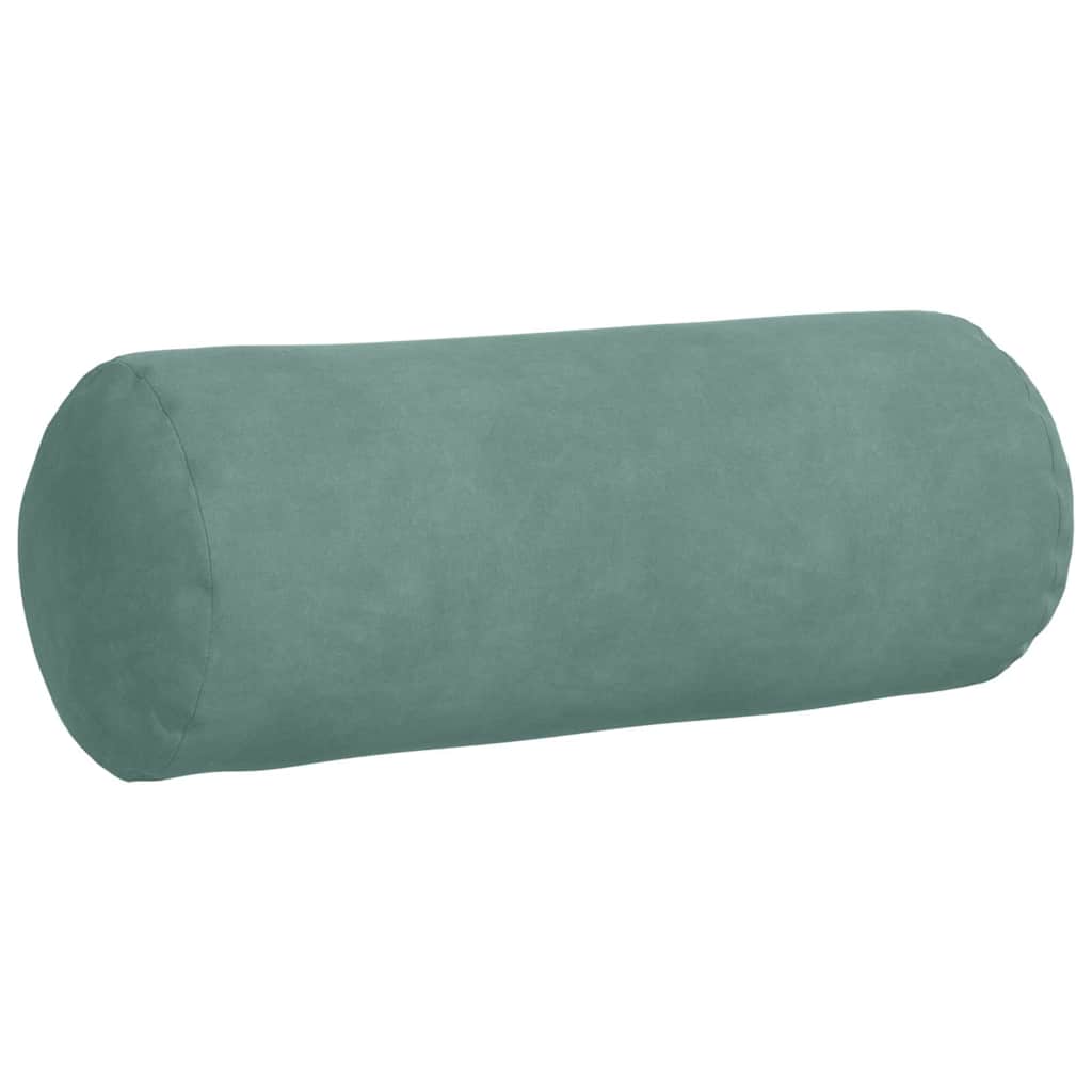 Cuscini a rullo 2 pcs Verde Mare Ø 15 x 40 cm Tessuto in Cords | homemem39