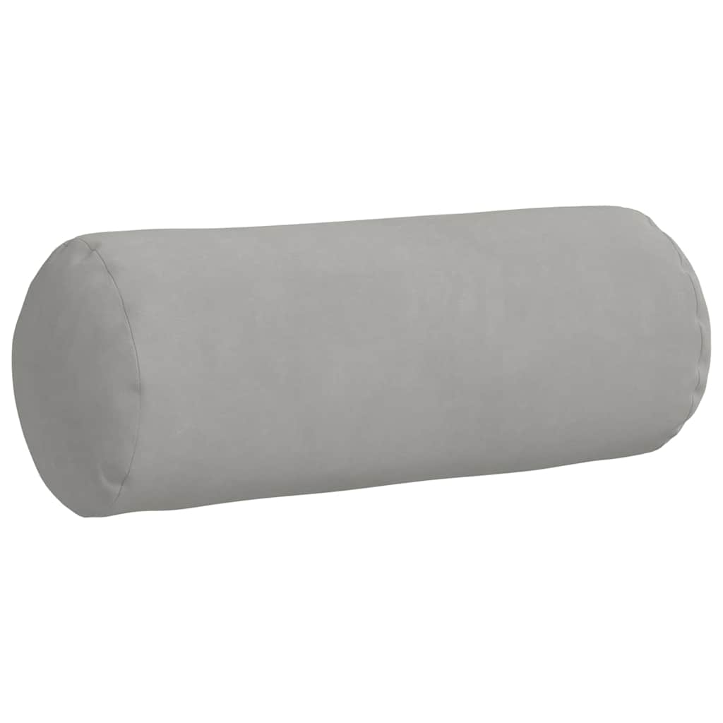 Cuscini a rullo 2 pcs Grigio chiaro Ø 15 x 40 cm | homemem39