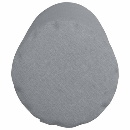 Cuscini a rullo 2 pcs Grigio chiaro Ø 25 x 70 cm Tessuto | homemem39