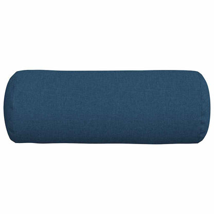 Cuscini a rullo 2 pcs Blu Ø 25 x 70 cm Tessuto | homemem39