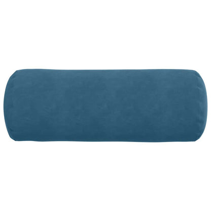 Cuscini a rullo 2 pcs Blu Ø 25 x 70 cm Tessuto in Cords | homemem39