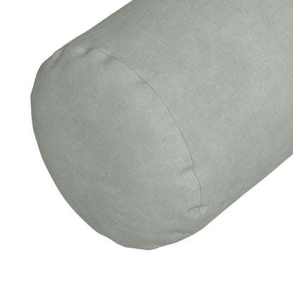 Cuscini a rullo 2 pcs Grigio chiaro Ø 25 x 70 cm | homemem39