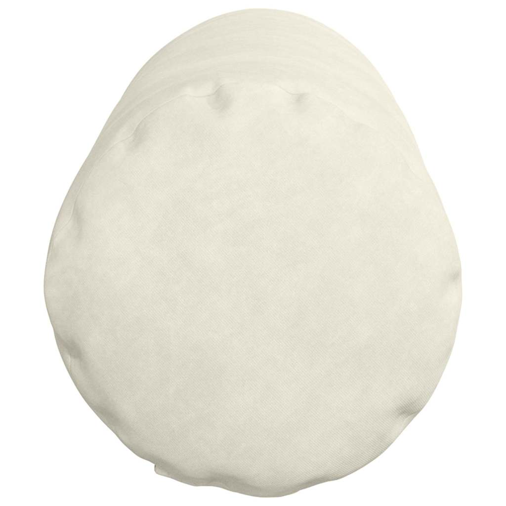 Cuscini a rullo 2 pcs Crema Ø 25 x 70 cm Tessuto in Cords | homemem39
