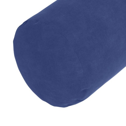Cuscini a rullo 2 pcs Blu Polizia Ø 25 x 70 cm Tessuto in Cords | homemem39