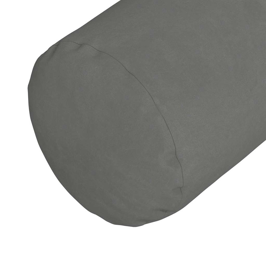 Cuscini a rullo 2 pcs Grigio scuro Ø 25 x 70 cm | homemem39