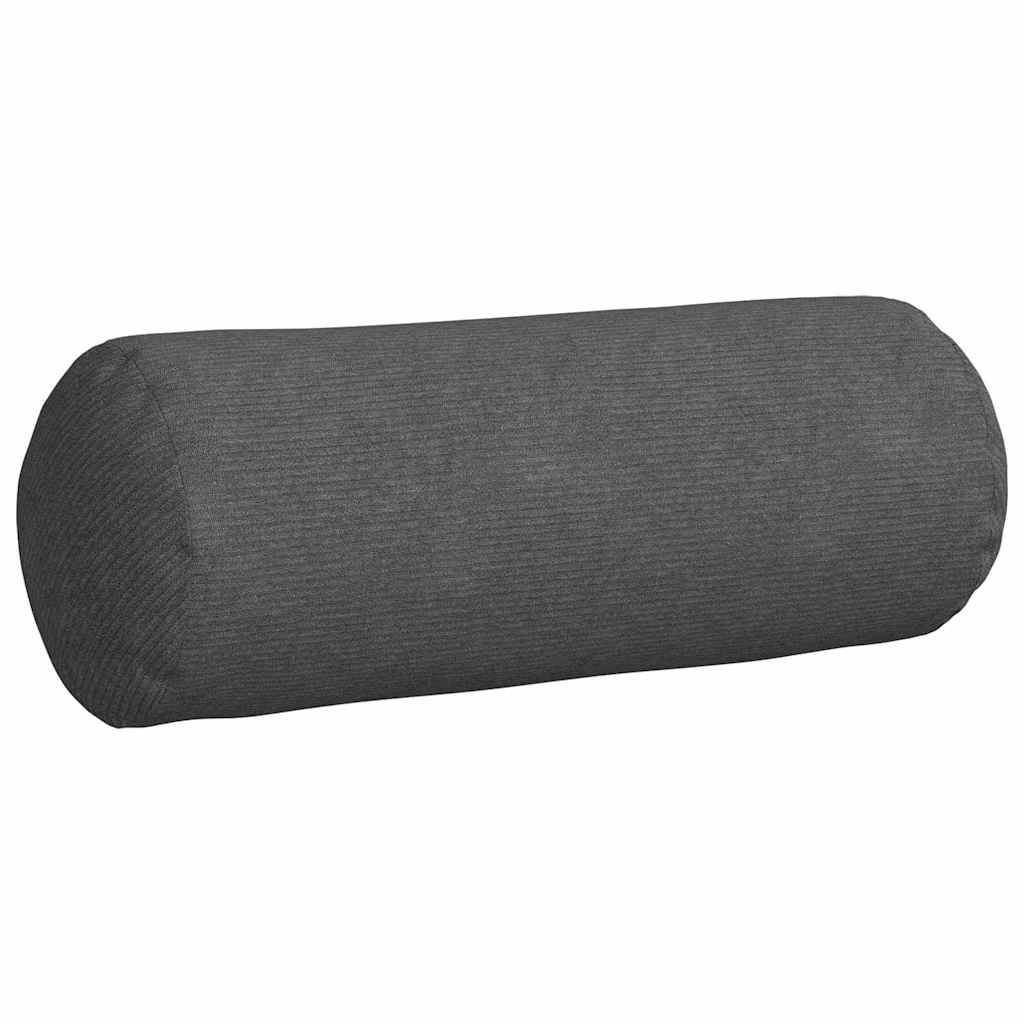 Cuscini a rullo 2 pcs Grigio scuro Ø 25 x 70 cm | homemem39