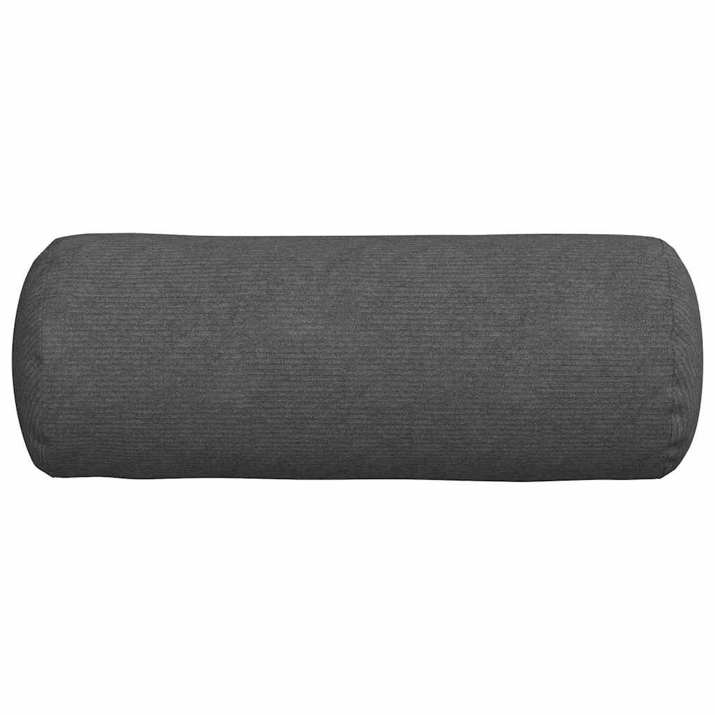 Cuscini a rullo 2 pcs Grigio scuro Ø 25 x 70 cm | homemem39