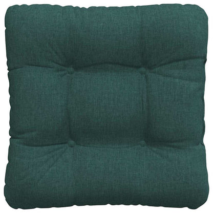 Cuscini per Seduta 4 pcs Verde Scuro 40 x 40 x 12 cm Tessuto | homemem39