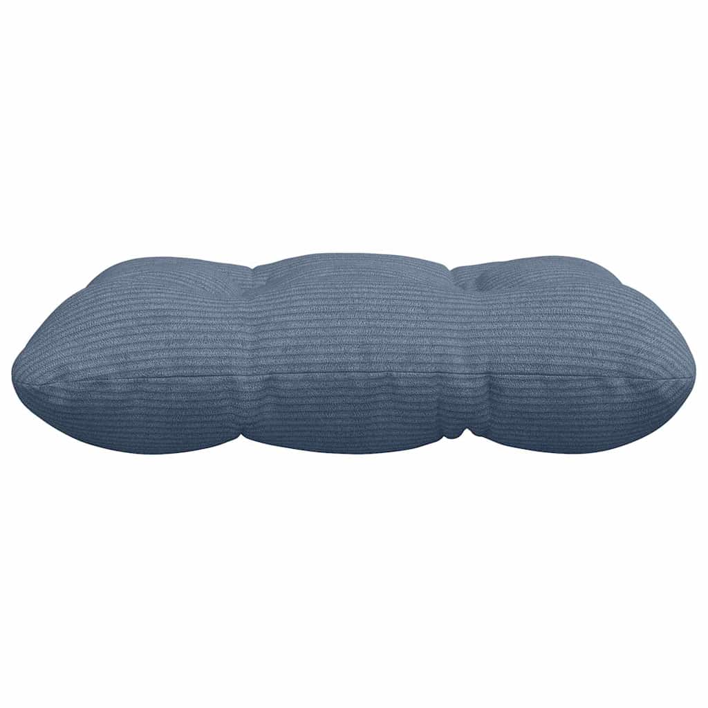 Cuscini per Seduta 4 pcs Blu 40 x 40 cm Tessuto in Cords | homemem39