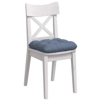 Cuscini per Seduta 4 pcs Blu 40 x 40 cm Tessuto in Cords | homemem39