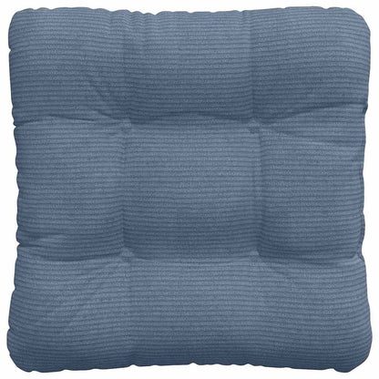 Cuscini per Seduta 4 pcs Blu 40 x 40 cm Tessuto in Cords | homemem39