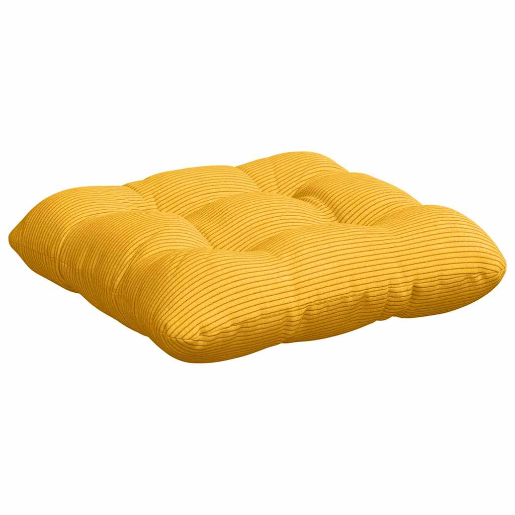 Cuscini per Seduta 4 pcs Giallo Chiaro 40 x 40 cm | homemem39
