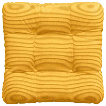 Cuscini per Seduta 4 pcs Giallo Chiaro 40 x 40 cm | homemem39
