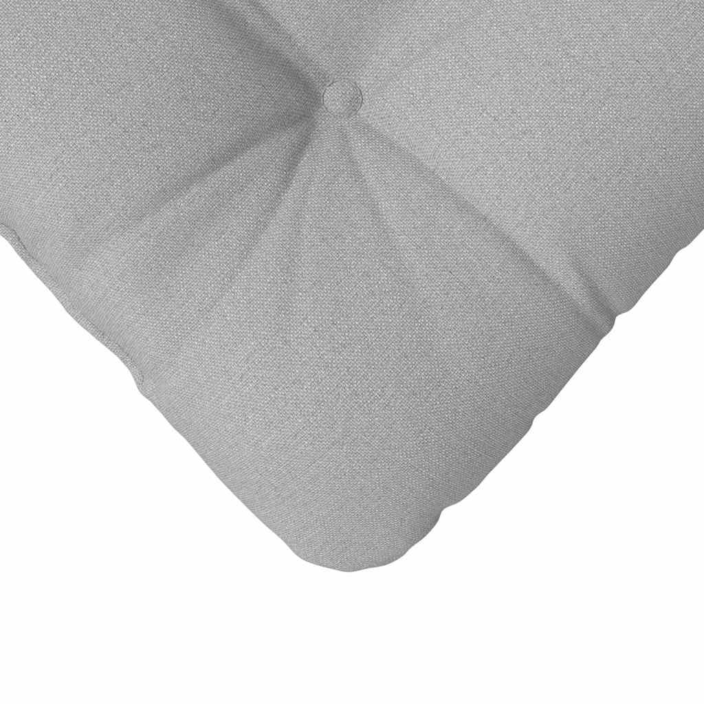 Cuscini per Seduta 4 pcs Grigio Nuvola 45 x 45 x 12 cm Tessuto | homemem39