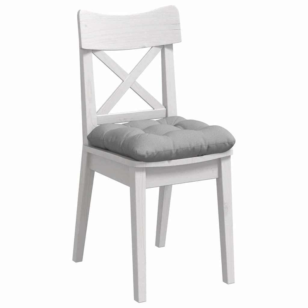 Cuscini per Seduta 4 pcs Grigio Nuvola 45 x 45 x 12 cm Tessuto | homemem39