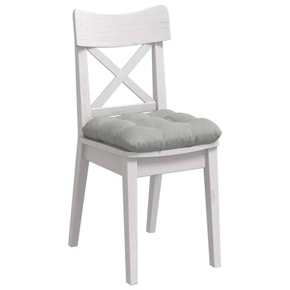 Cuscini per Seduta 4 pcs Grigio chiaro 45 x 45 cm | homemem39