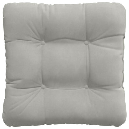Cuscini per Seduta 4 pcs Grigio chiaro 45 x 45 cm | homemem39
