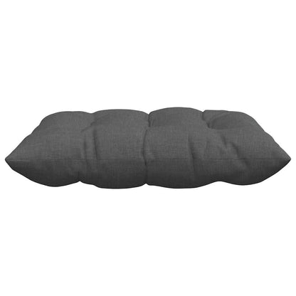 Cuscini per Seduta 4 pcs Grigio scuro 40 x 40 x 6 cm Tessuto | homemem39