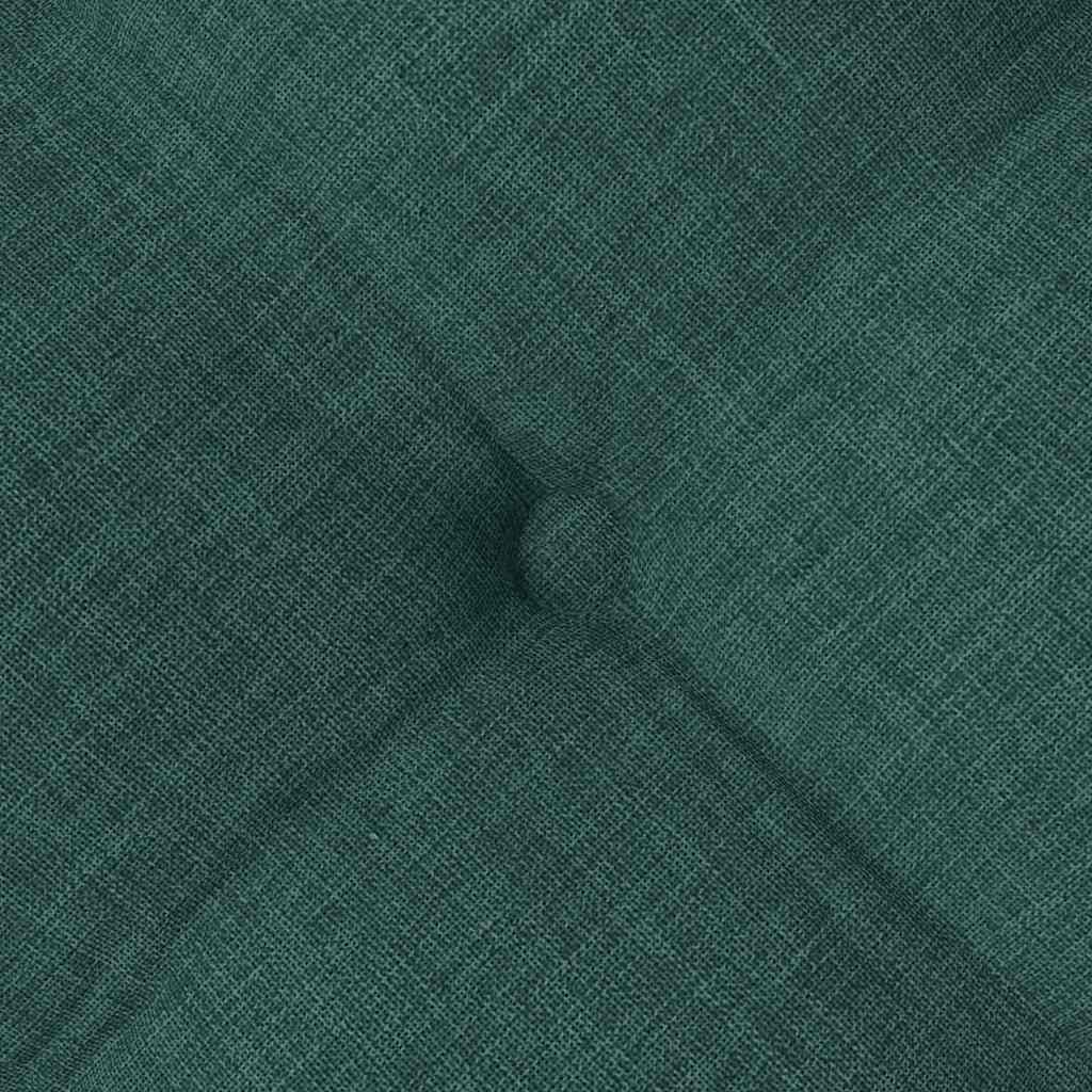 Cuscini per Seduta 4 pcs Verde Scuro 40 x 40 x 6 cm Tessuto | homemem39