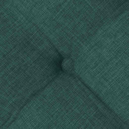 Cuscini per Seduta 4 pcs Verde Scuro 40 x 40 x 6 cm Tessuto | homemem39