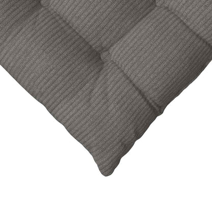 Cuscini per Seduta 4 pcs Grigio chiaro 40 x 40 x 6 cm