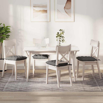 Cuscini per Seduta 4 pcs Grigio chiaro 40 x 40 x 6 cm