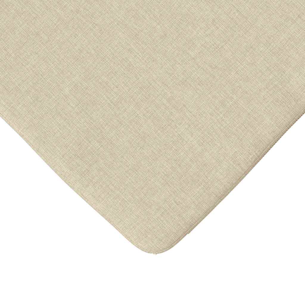 Cuscini per Seduta 4 pcs Crema 40 x 40 x 3 cm Tessuto | homemem39
