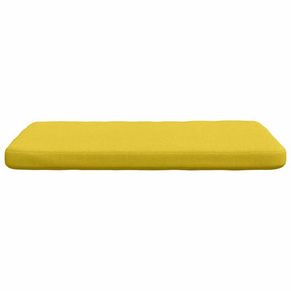 Cuscini per Seduta 4 pcs Giallo Chiaro 40 x 40 x 3 cm Tessuto | homemem39