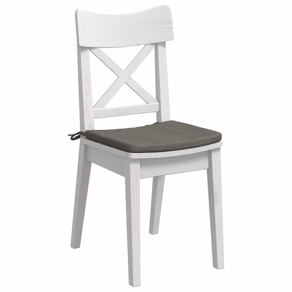Cuscini per Seduta 4 pcs Grigio chiaro 40 x 40 x 3 cm