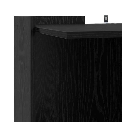 Rifugio per lettiera per gatti Rovere nero 53 x 53 x 51 cm | homemem39