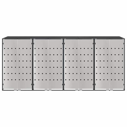 Contenitore per Rifiuti per 3 Bidoni Antracite