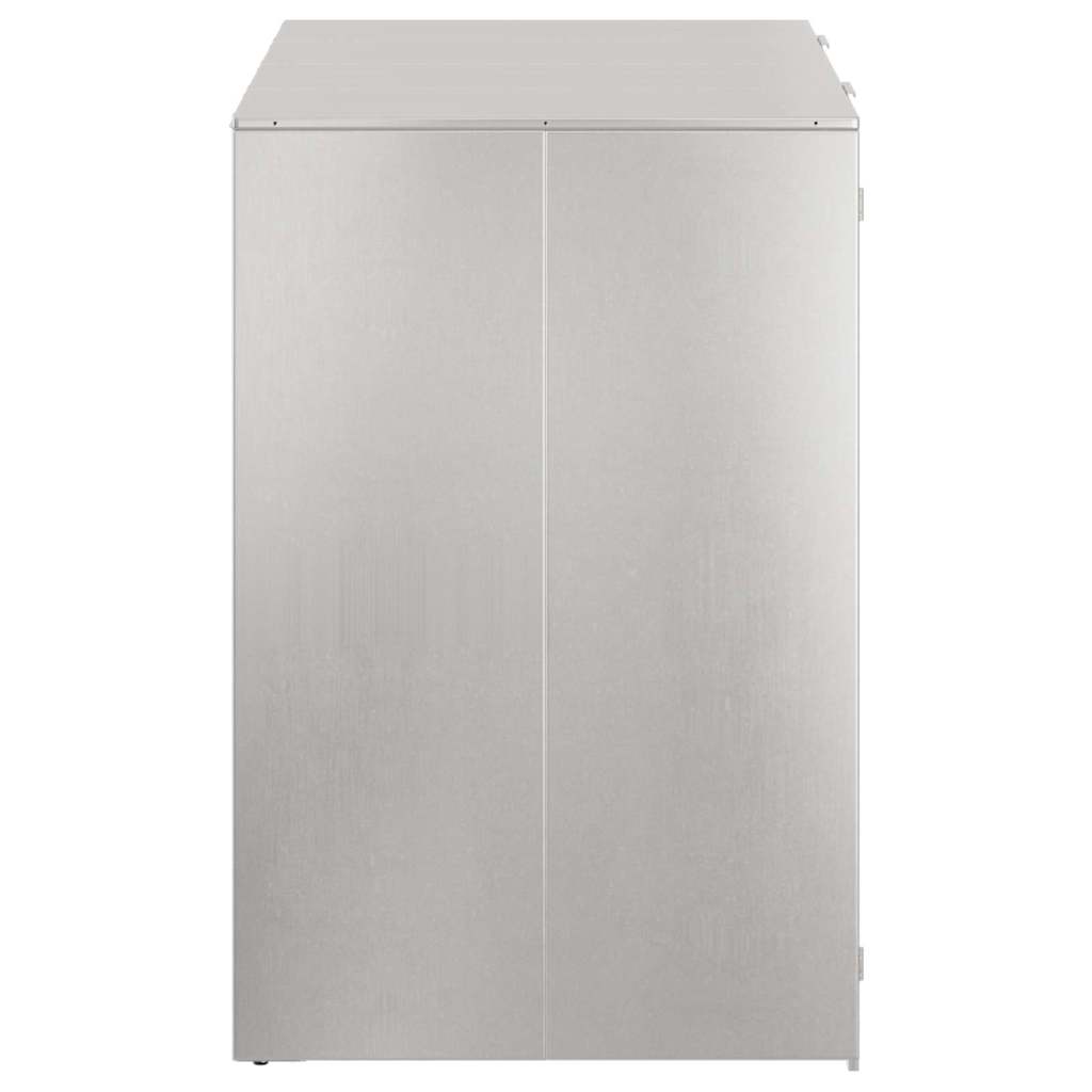 Contenitore per Rifiuti per 3 Bidoni Argento