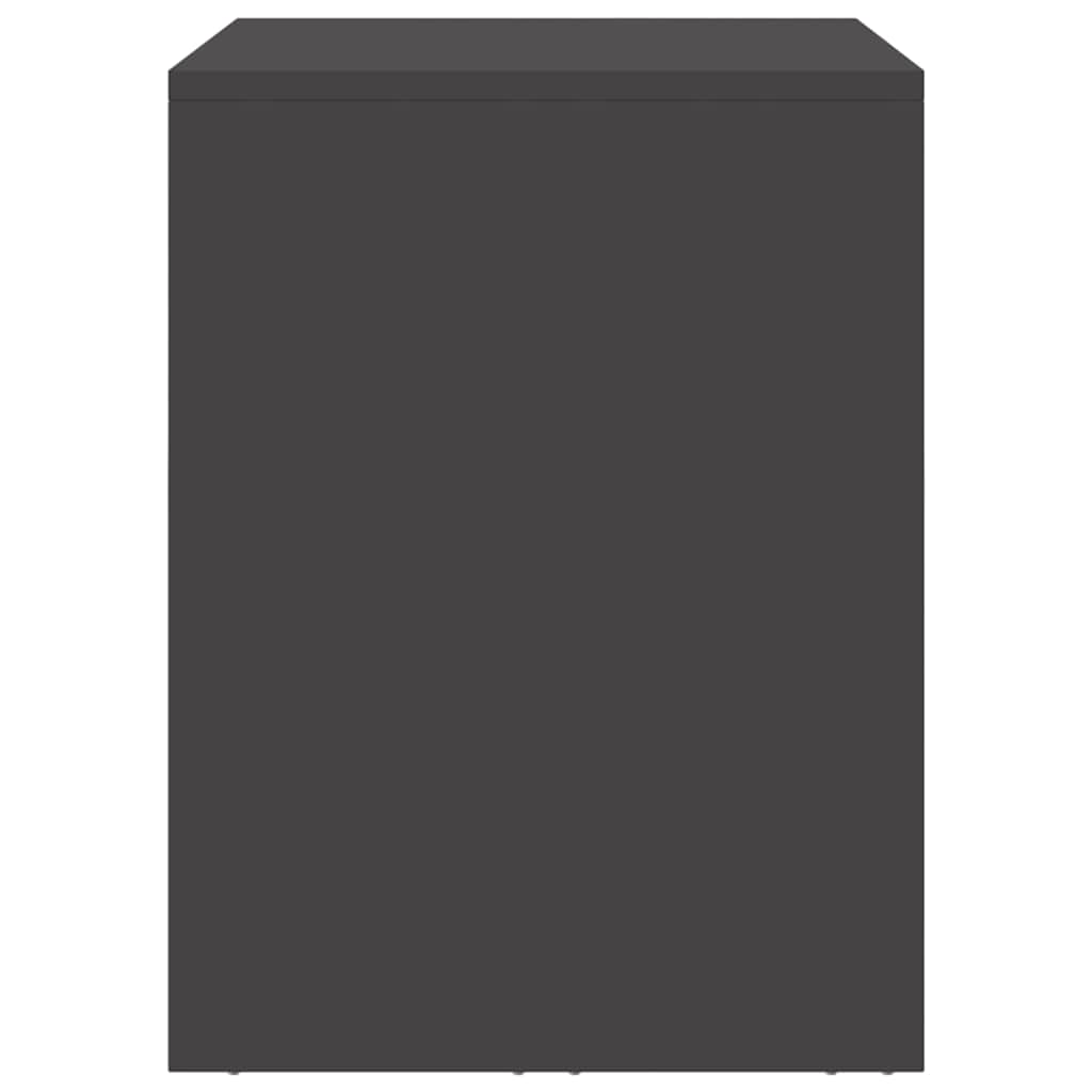 Armadio a muro per garage Nero 90 x 40 x 53 cm | homemem39
