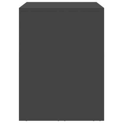 Armadio a muro per garage Nero 90 x 40 x 53 cm | homemem39