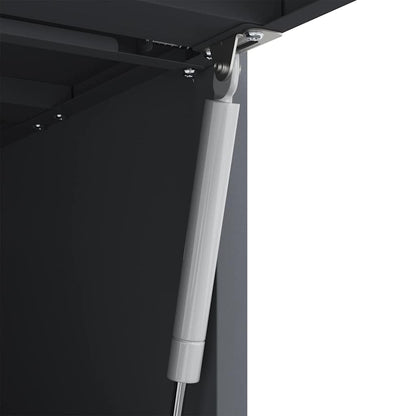 Armadio a muro per garage Antracite 90 x 40 x 53 cm | homemem39