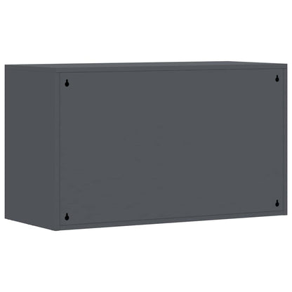 Armadio a muro per garage Antracite 90 x 40 x 53 cm | homemem39