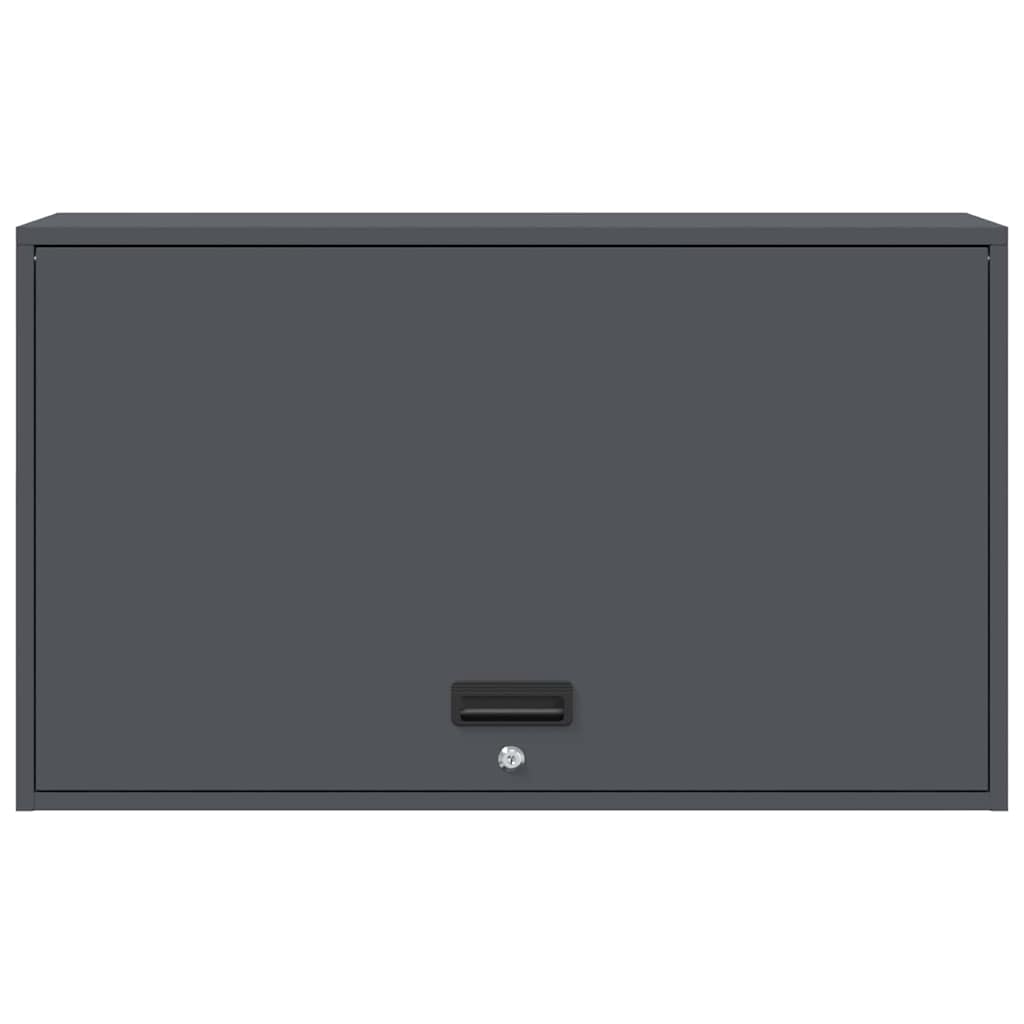 Armadio a muro per garage Antracite 90 x 40 x 53 cm | homemem39