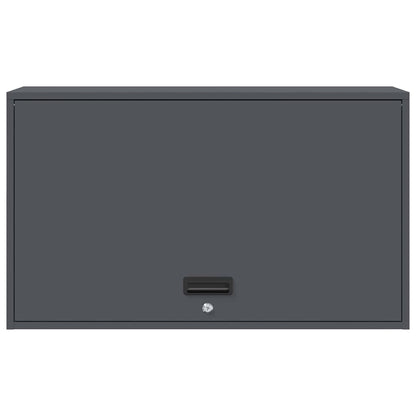 Armadio a muro per garage Antracite 90 x 40 x 53 cm | homemem39