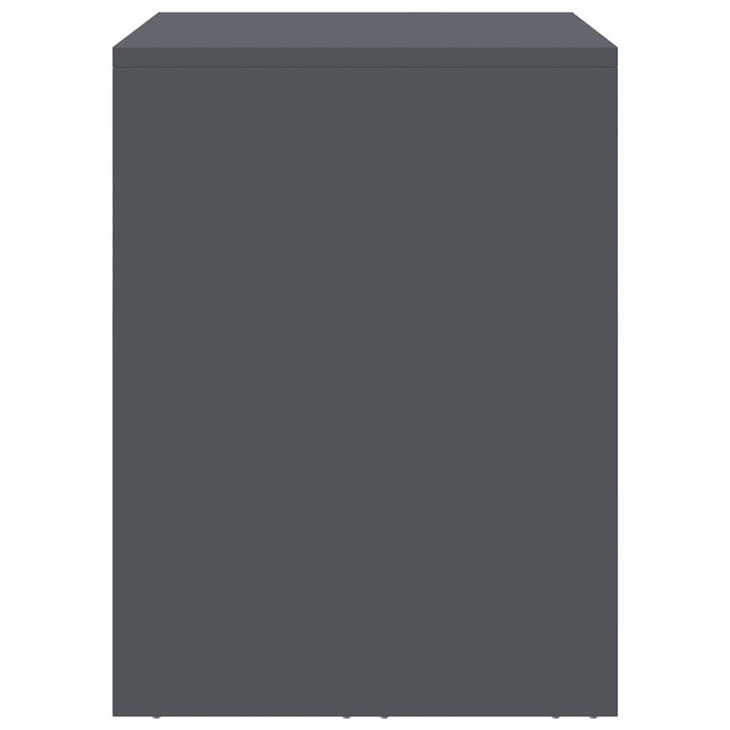 Armadio a muro per garage Antracite 90 x 40 x 53 cm | homemem39