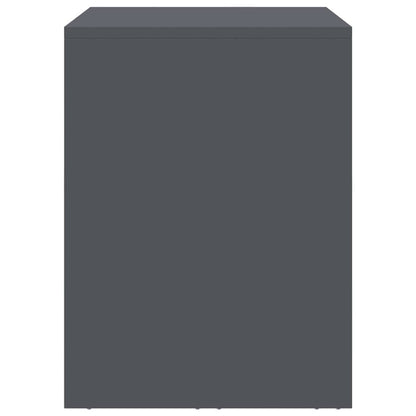 Armadio a muro per garage Antracite 90 x 40 x 53 cm | homemem39