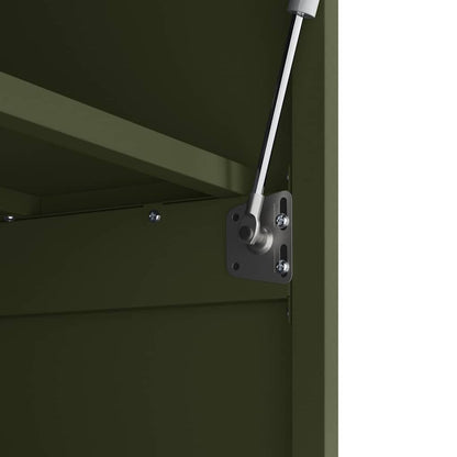 Armadio a muro per garage Oliver verde 90 x 40 x 53 cm | homemem39