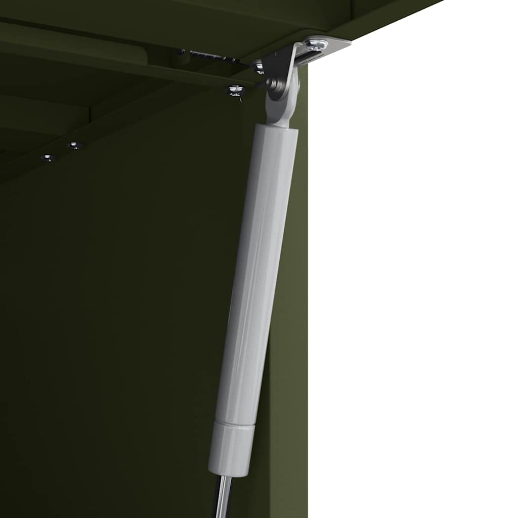 Armadio a muro per garage Oliver verde 90 x 40 x 53 cm | homemem39