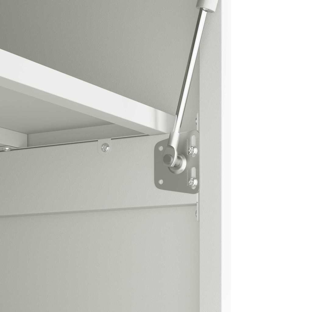 Armadio a muro per garage Bianco 80 x 40 x 53 cm | homemem39