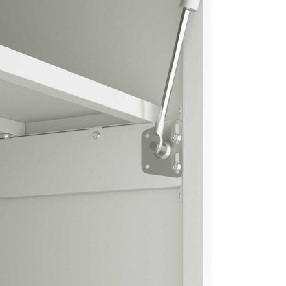Armadio a muro per garage Bianco 80 x 40 x 53 cm | homemem39