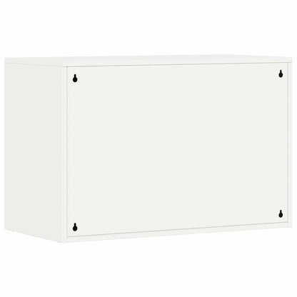 Armadio a muro per garage Bianco 80 x 40 x 53 cm | homemem39