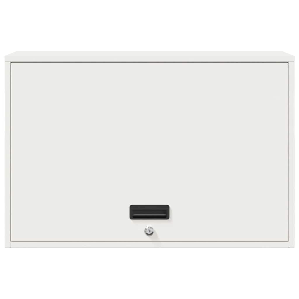 Armadio a muro per garage Bianco 80 x 40 x 53 cm | homemem39